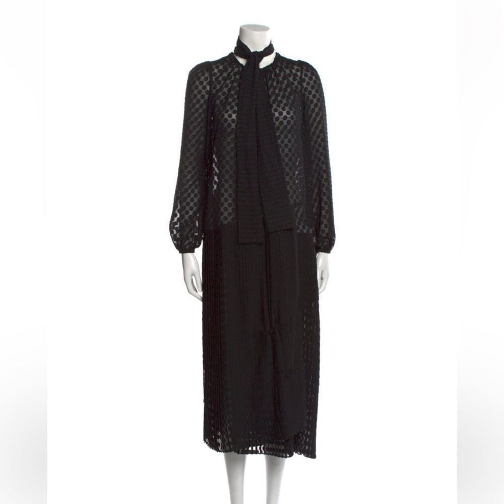 Zimmermann Maxi Dress - Black sheer - Sz XS Zimmerman Lingerie - Zimmerman Gown